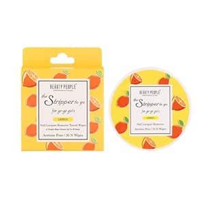 Buy Beauty People Nail Polish Remover Lemon | Nail Polish Remover Pads ...