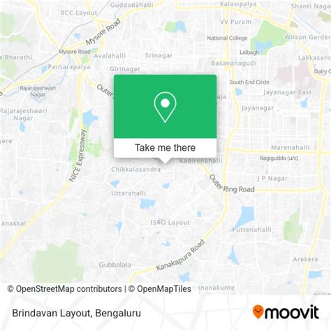 How to Get to Brindavan Layout in Padmanabha Nagar by Bus or Metro?