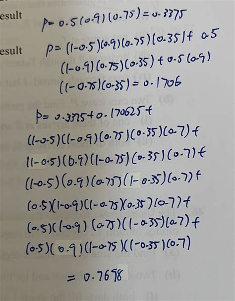 Image result for A Level Probability Questions