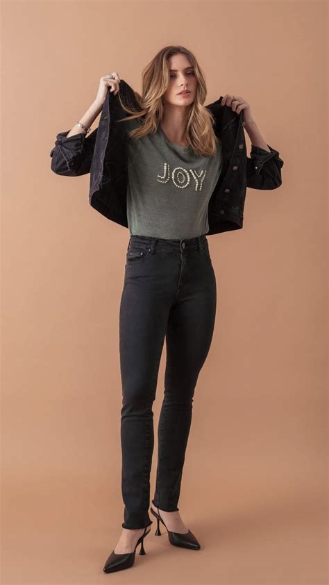 JEANS SKINNY BLACK - Day One Store