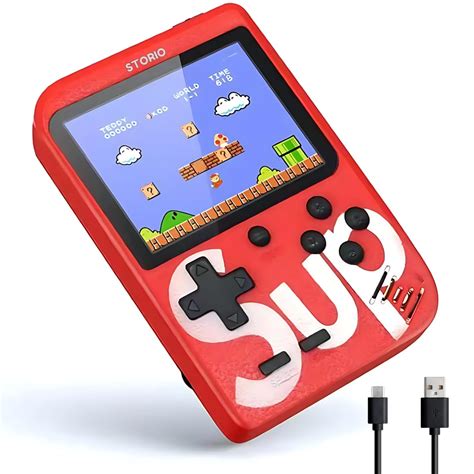 SUP Retro 400 Games: Classic Handheld Game Console with TV Output ...