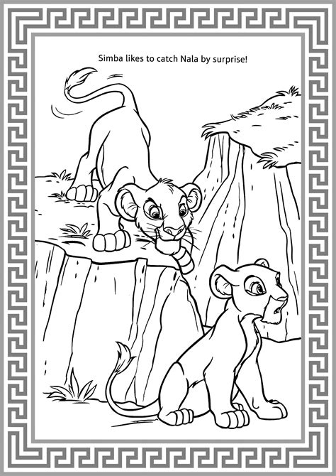 The lion king coloring pages – Artofit