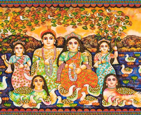 Jayasri Burman Paintings | Indian Women Artist | Sanchit Art
