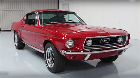 Mesmerizing 1968 Ford Mustang GT 390 Fastback S-code