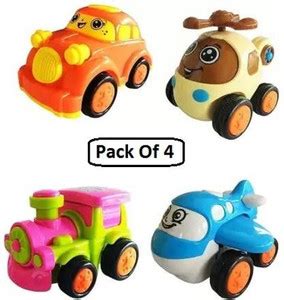 DEEPMAN Stylish Unbreakable Mini Toys Combo For Little Champ. (Pack Of ...