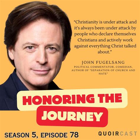 Separation of Church and Hate: Honoring the Journey of John Fugelsang