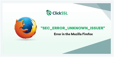 Image result for Error Code SEC Error Unknown Issuer