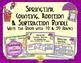 Springtime Count, Add & Subtract Bundle with 10 & 20 Frames {Subitizing}