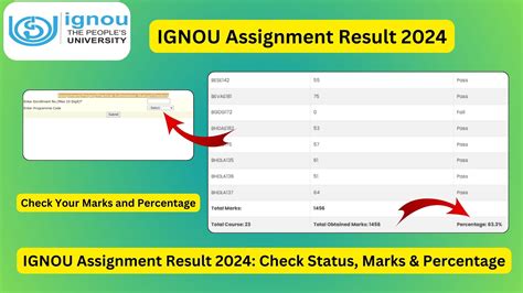 Rezultat imagine pentru Assignment Status IGNOU Check