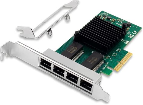 XZSNET Gigabit Network Card with Intel I350 Chip, India | Ubuy