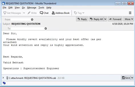 Loki Delivered as CAB File Attachment | Trend Micro (IN)