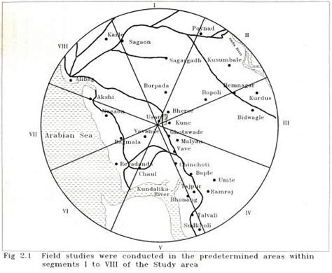 Field studies were conducted in the predetermined areas within segments ...