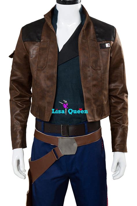 Outfit Jacket Suit Cosplay Costume A Star Wars Story Han Solo ...