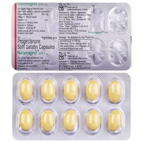 Naturogest 300 mg - Strip of 10 Capsules : Amazon.in: Health & Personal ...