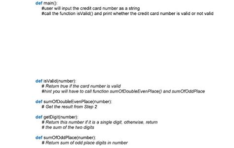 Example of Credit Card Number 的图像结果