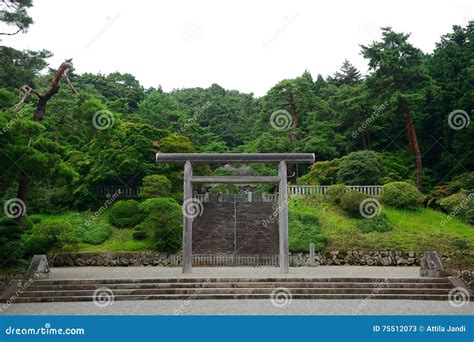 Emperor Taisho`s Tomb, Hachioji, Japan Stock Image - Image of royal ...