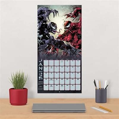 Marvel Heroes and Villains Calendar 2025 - Deluxe India | Ubuy