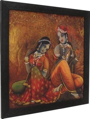 TS NANDA Radha Krishna Religious Frame Price in India - Buy TS NANDA ...