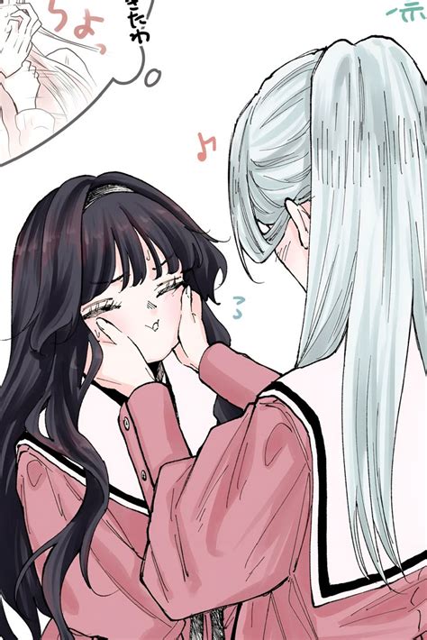 Kaoruko Waguri and Hoshina Subaru | Manga illustration, Cute paintings ...