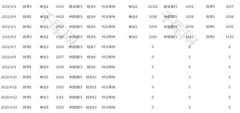 收款记录表Excel模板_千库网(excelID：166578)