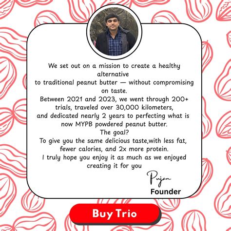 MYPB - India's First Peanut Butter Powder Brand