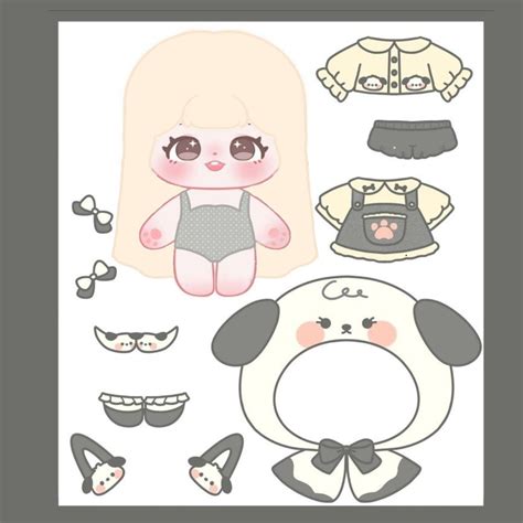 Pin by 🅾🅻🅸 on Chiquita:) in 2023 | Paper doll template, Paper doll ...