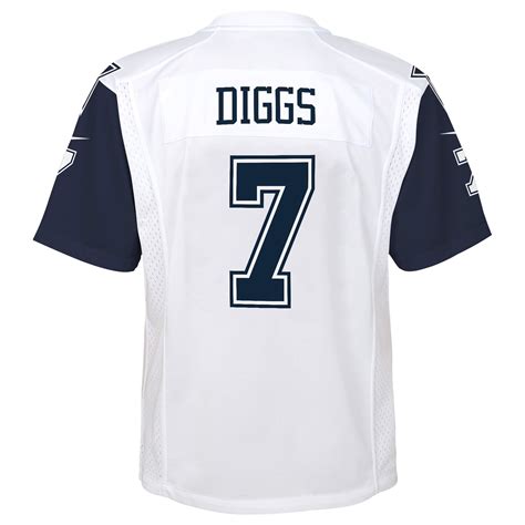 Youth Dallas Cowboys Trevon Diggs White Alternate Game Jersey JS2915 ...