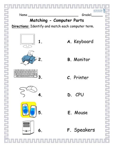 Image result for Computer Science Worksheets