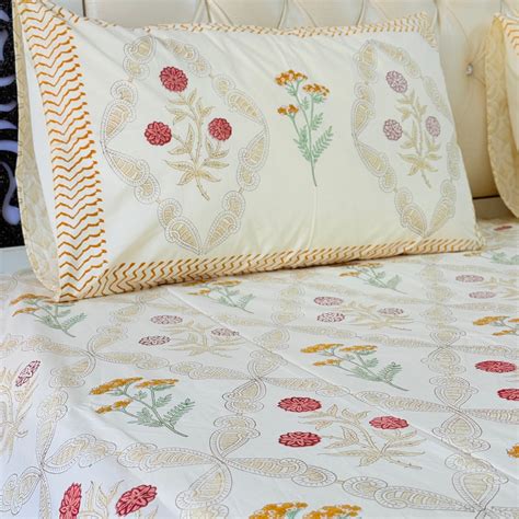 Block Print Bedsheets, Jaipuri Bed Sheets – Elite Furnishing