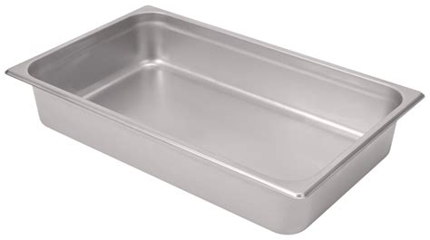 Full-Size Steam Table Pan, 20¾"L x 12¾"W x 6"D, 24-Gauge (15878 ...