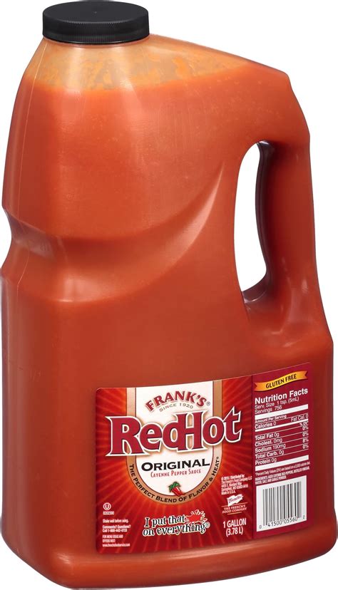 Amazon.com : Frank's RedHot Original Hot Sauce, 12 fl oz : Grocery ...