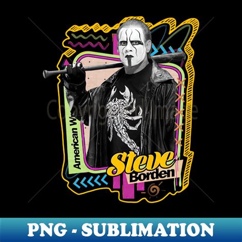 Steve Borden - Pro Wrestler - Exclusive Sublimation Digital | Inspire ...