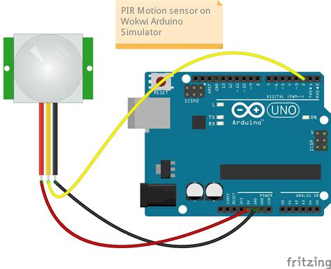 PIR Sensor Arduino Uno 的图像结果