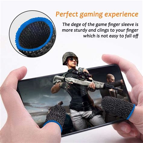 DILKIDEALS BGMI,PUBG,FREEFIRE Anti-Slip Thumb Sleeve, Increase Your ...