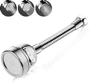 HomeAra 1 Pcs 360°Rotatable Kitchen Faucet Filter Shower Head With Hose ...