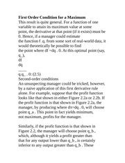 First Order Condition Explanation 的图像结果