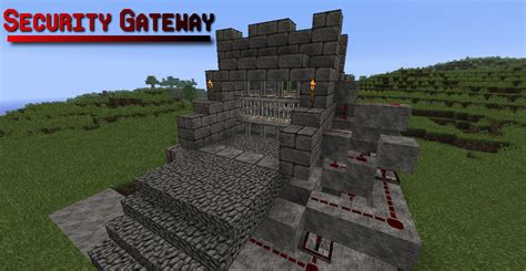 Image result for Minecraft Security Checkpoint Design