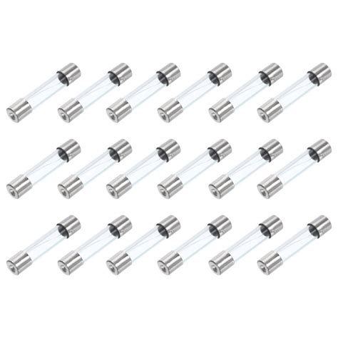 2A 250V Fast-blow Fuses QBGTFAK 25-Pack - 5x20mm Glass Fuse Assortment ...