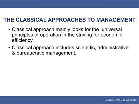 Image result for Classical Approach Management