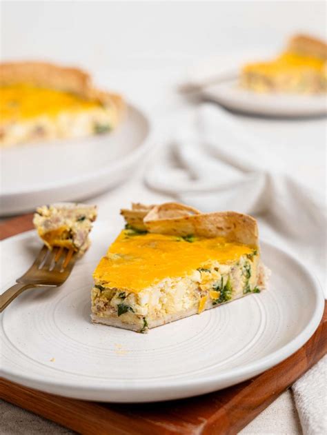 Easy High Protein Quiche (aka Tortilla Quiche)