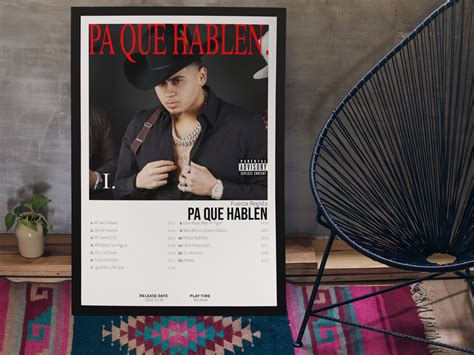 Fuerza Regida - Pa Que Hablen | Album Cover Poster | by Printblur