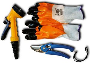 SYCAMORE Garden Cutters Pruner With 5 Pattern Nozzle Spray Gun And ...