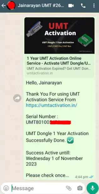 UMT Activation Online Service - Activate UMT Dongle/UMT Pro