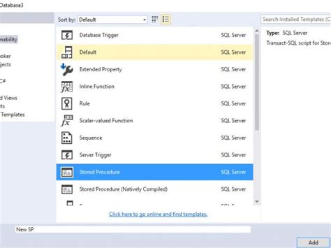 Image result for Template for SQL Server