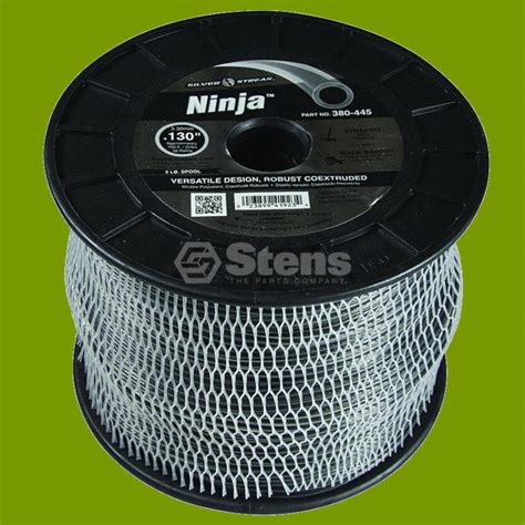Silver Streak Ninja Trimmer Line .130 x 5 lb. Spool 380-445 [STE380-445 ...