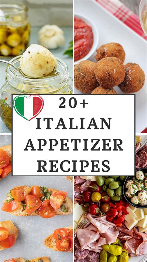 20+ Authentic Italian Appetizer Recipes