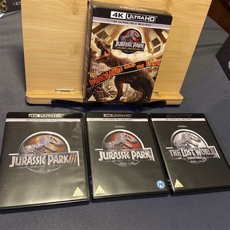 Jurassic Park Trilogy (4K UHD Blu-ray) B.D. Wong Jeff Goldblum William ...