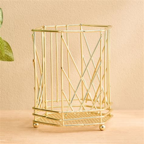 Buy Orion Chromeware Ellora Metal Utensil Holder from Home Centre at ...