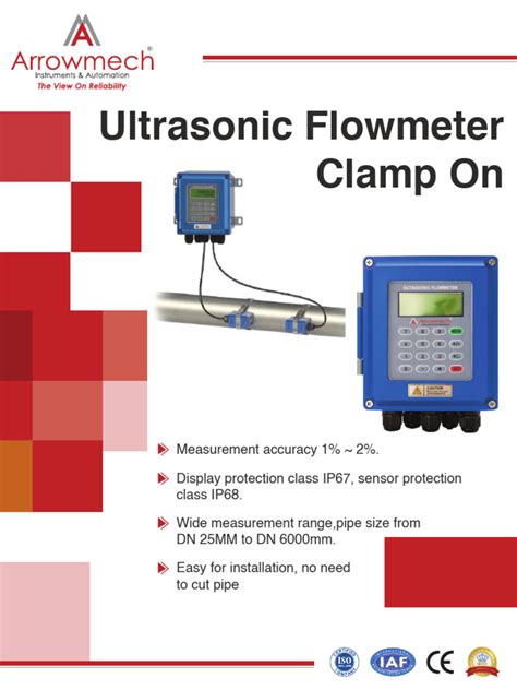 Clamp On Ultrasonic Flow Meter 的图像结果