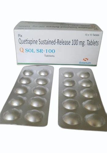 Pharmaceutical Capsule - Quetiapine Fumarate Sustained Release Tablets ...